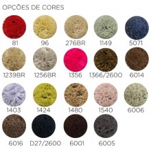 Tapete Artesanal Nylon Linhas Retas Cruzadas 10mm 2 cores